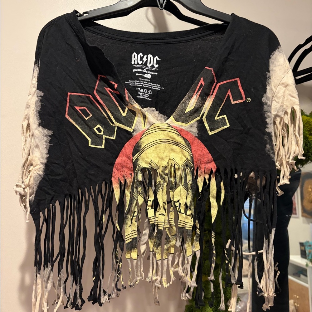 AC/DC Black Graphic Tee